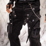 Duel Pants/ Velvet black – Image 5