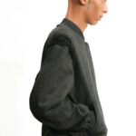 Bombers/Grey and Black/Faux Fur – Image 5