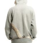 Splinter Hoodie / Faux fur / Grey – Image 7
